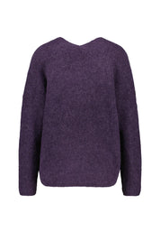 Strickpullover mit V-Ausschnitt