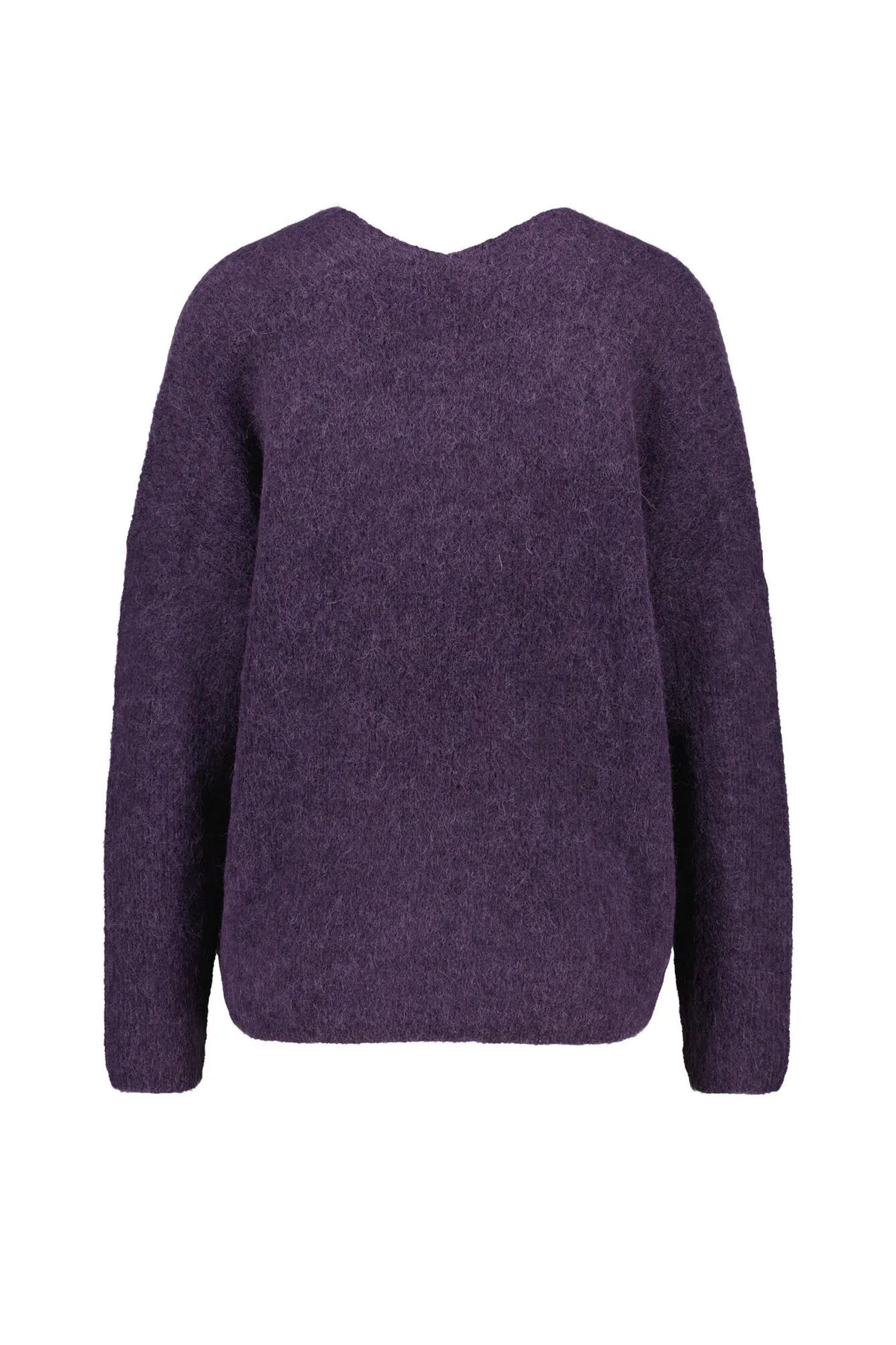 Strickpullover mit V-Ausschnitt
