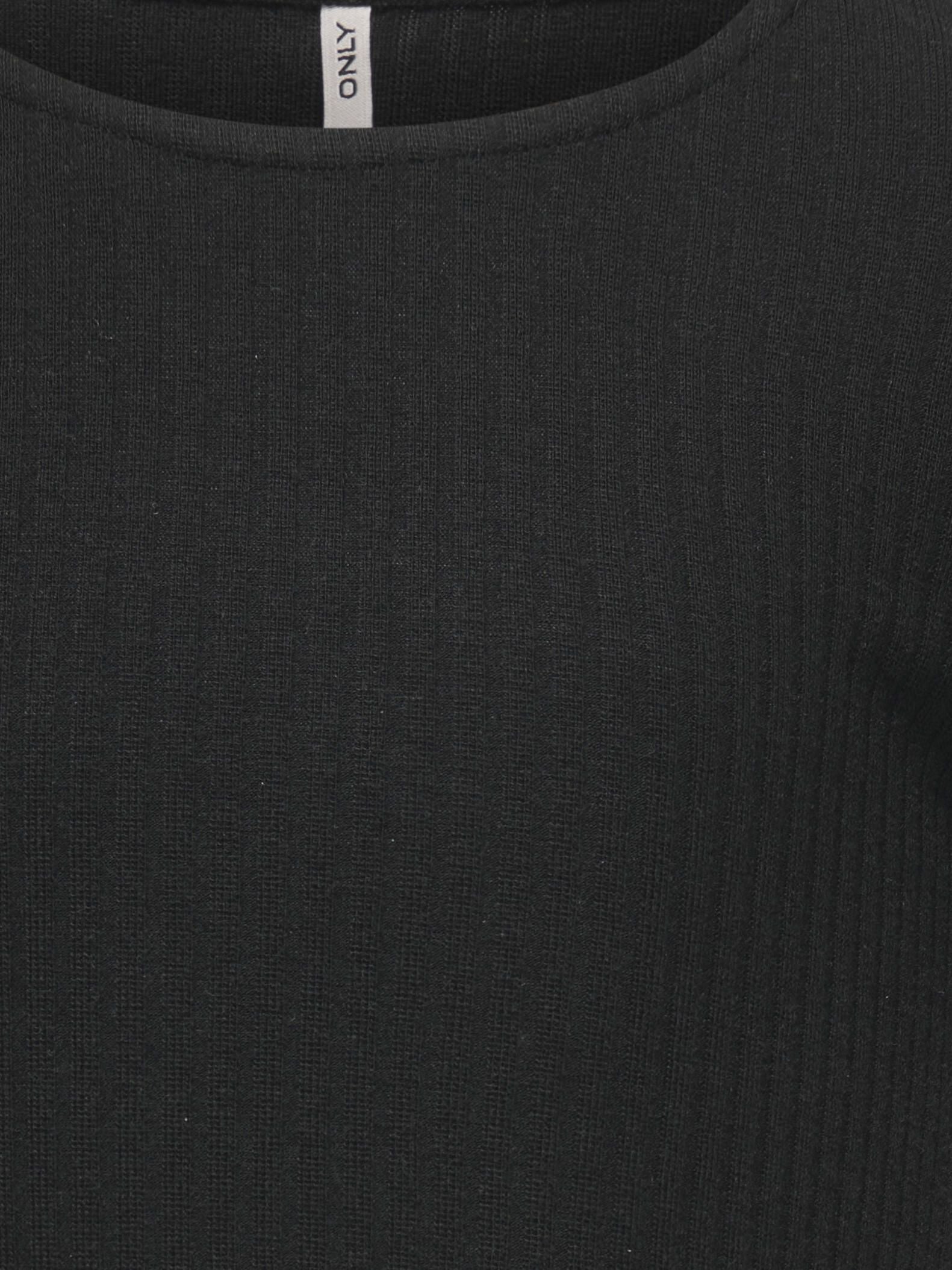 Cropped Langarmshirt