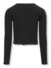 Cropped Langarmshirt