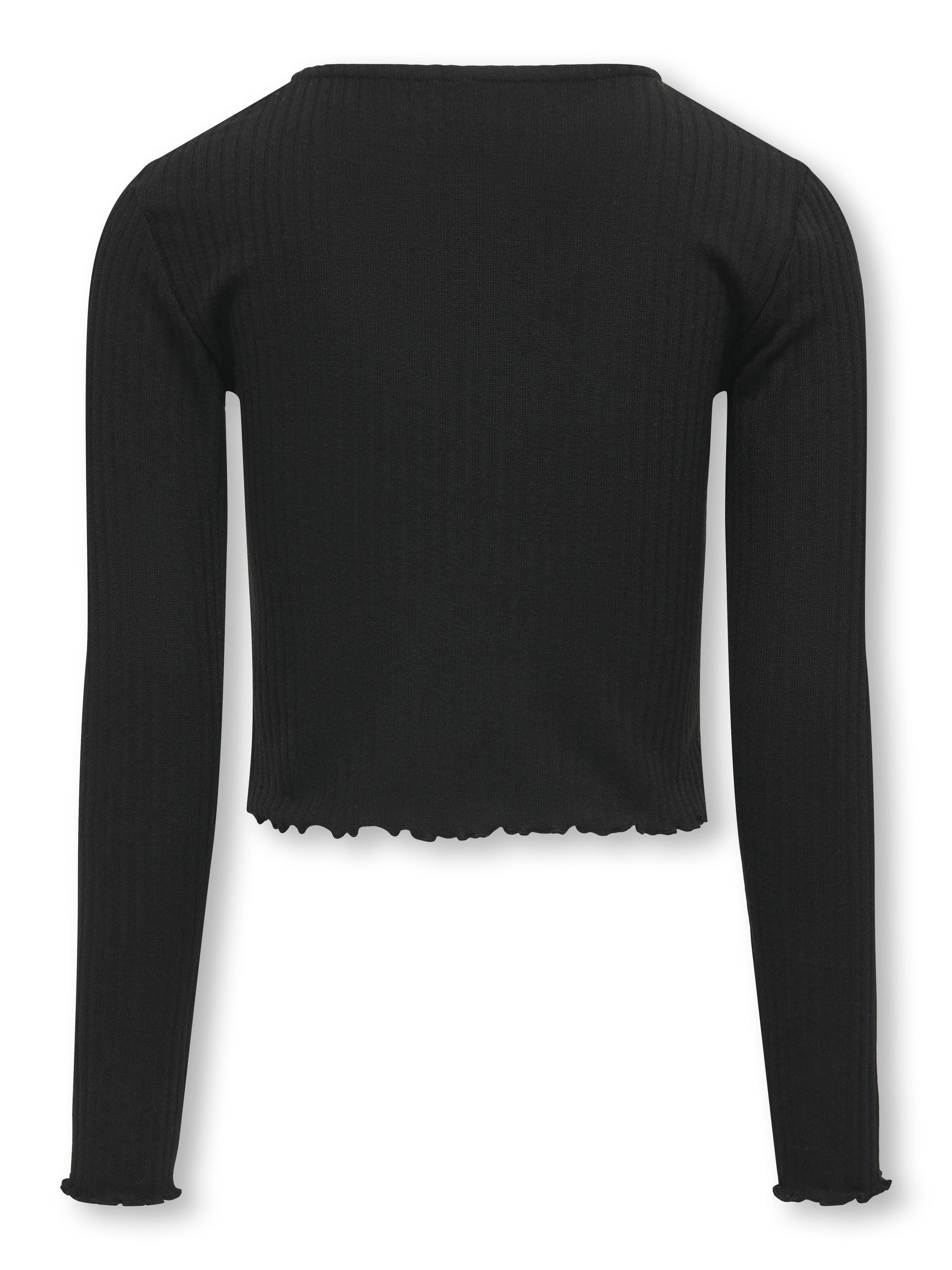 Cropped Langarmshirt