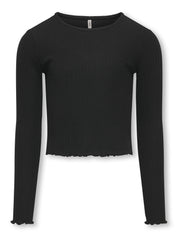 Cropped Langarmshirt