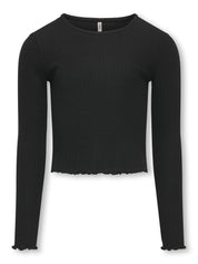 Cropped Langarmshirt