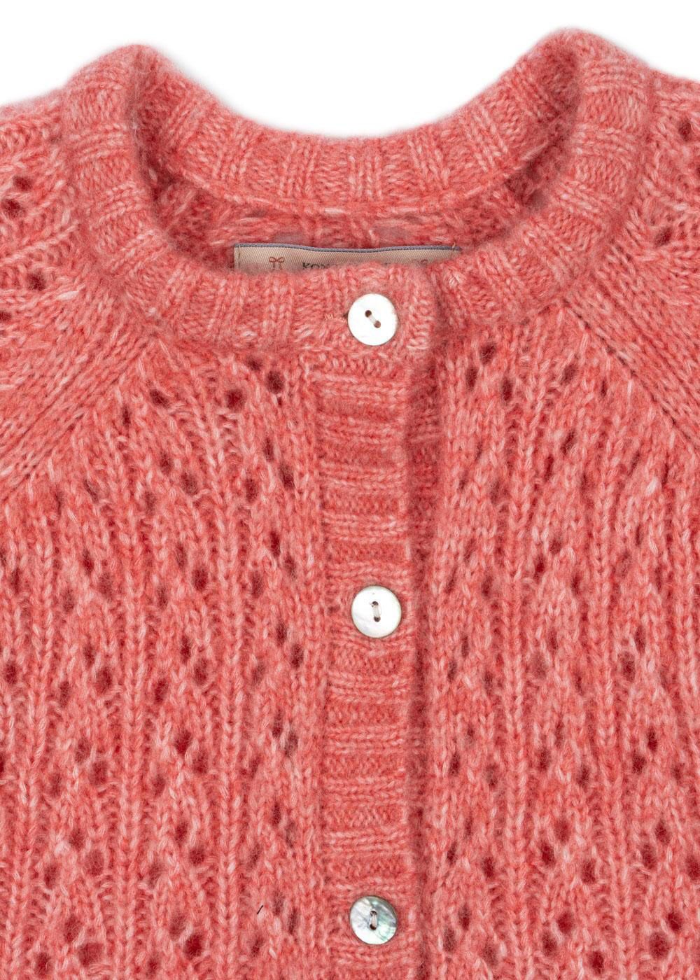 Strick-Cardigan ISA aus Wollmix