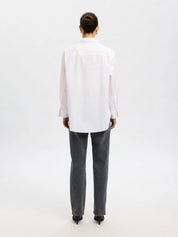 Hemdbluse oversized aus Baumwolle