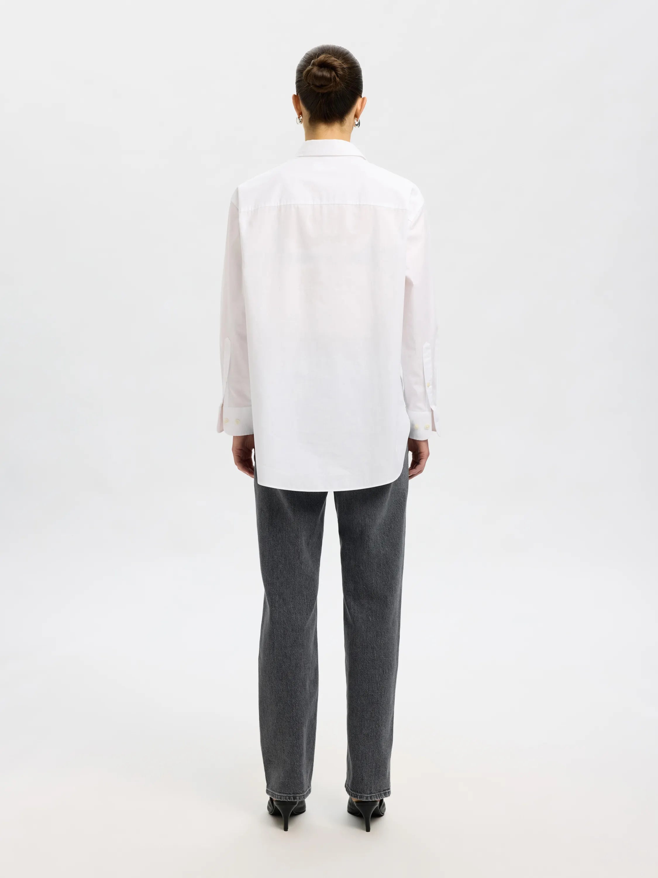 Hemdbluse oversized aus Baumwolle