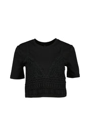 T-Shirt mit Spitze