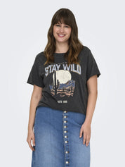 T-Shirt mit Aufdruck