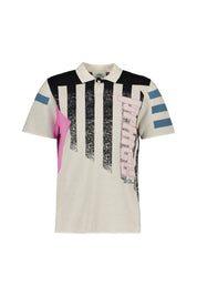 Poloshirt PRINCE INTARSIA aus Baumwolle