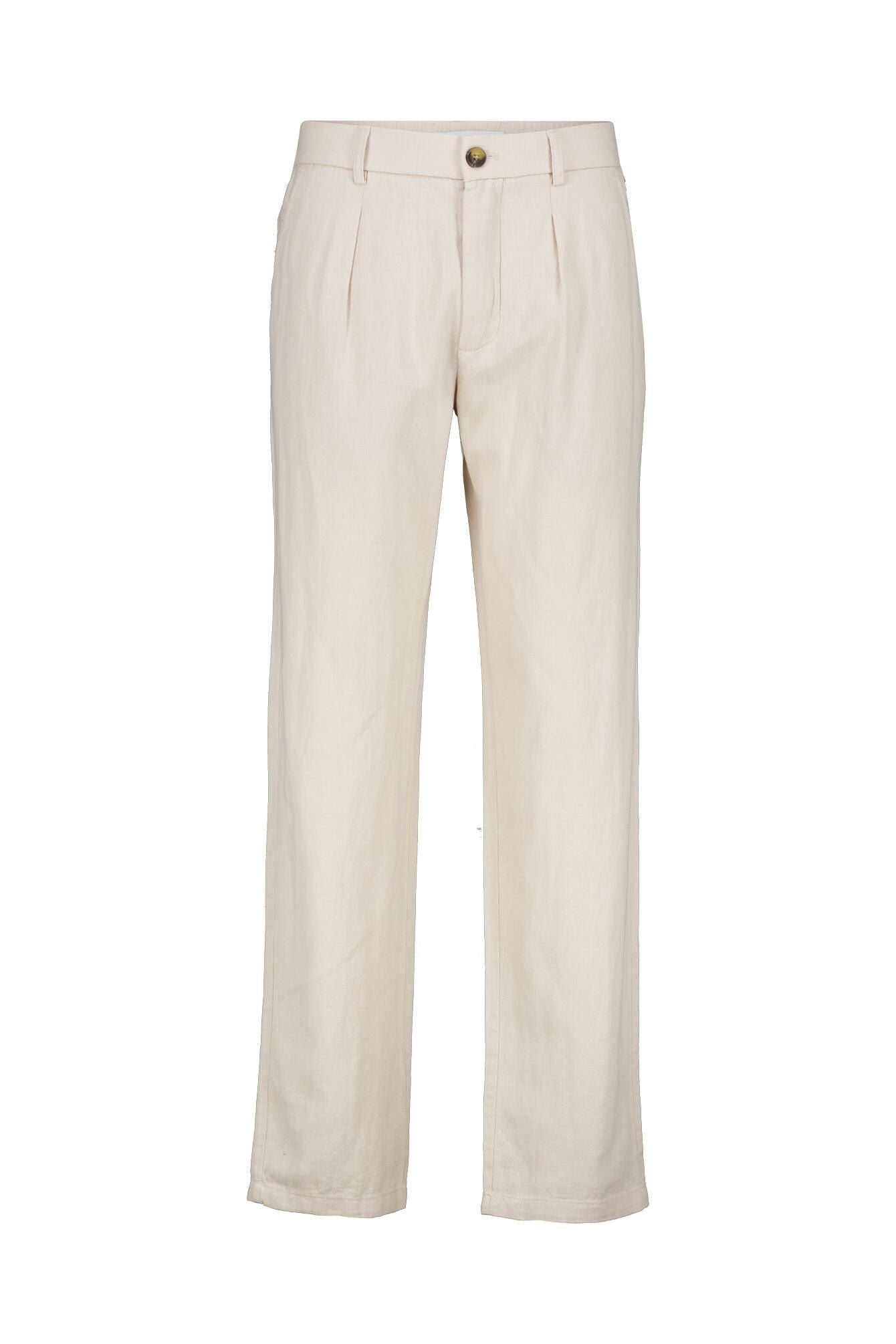 Chinohose NAPOLI aus Leinenmix Regular Fit