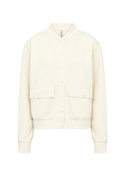 Sweatshirtjacke aus Modalmix