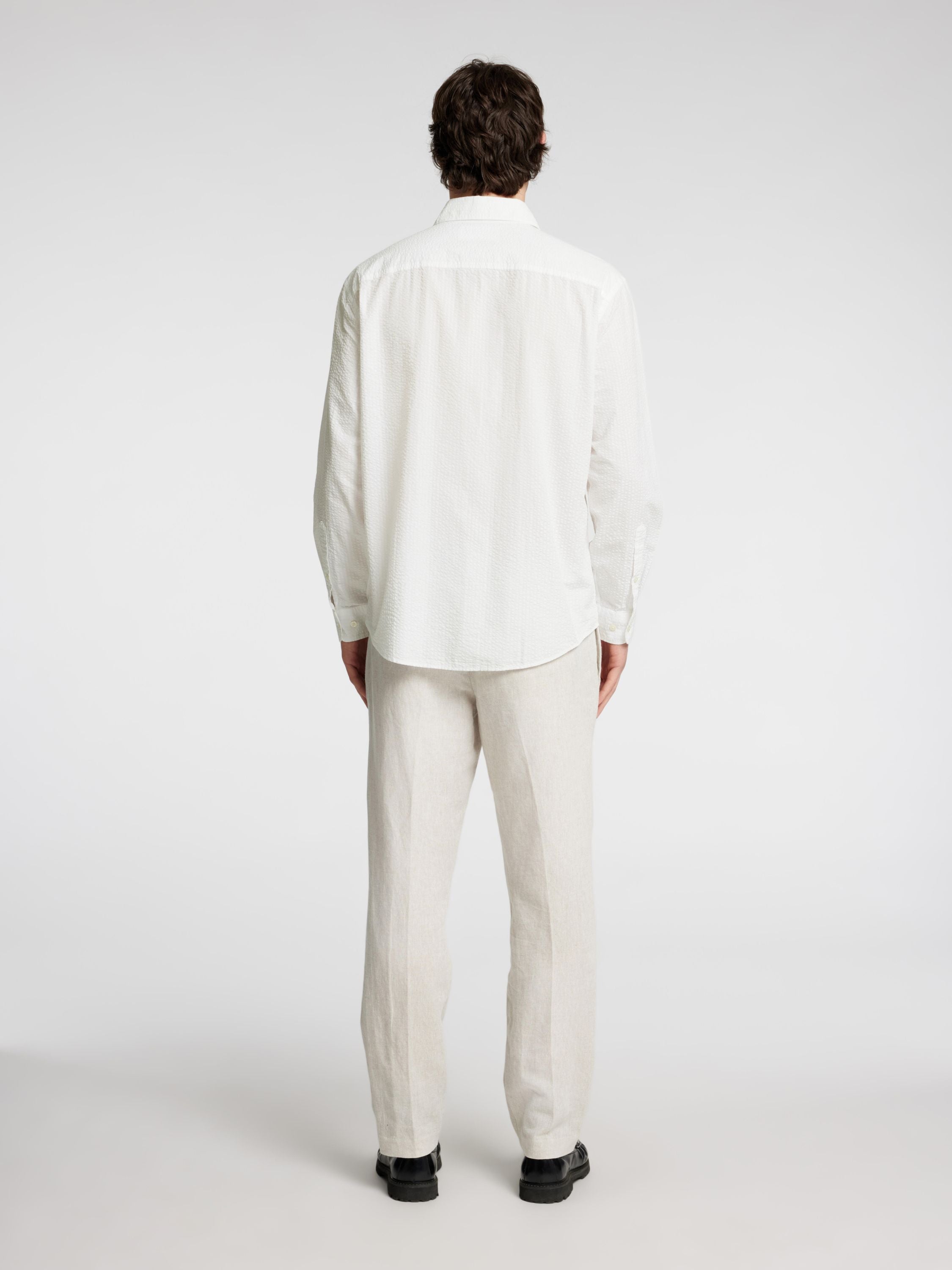 Seersucker-Hemd FREDDY Regular Fit