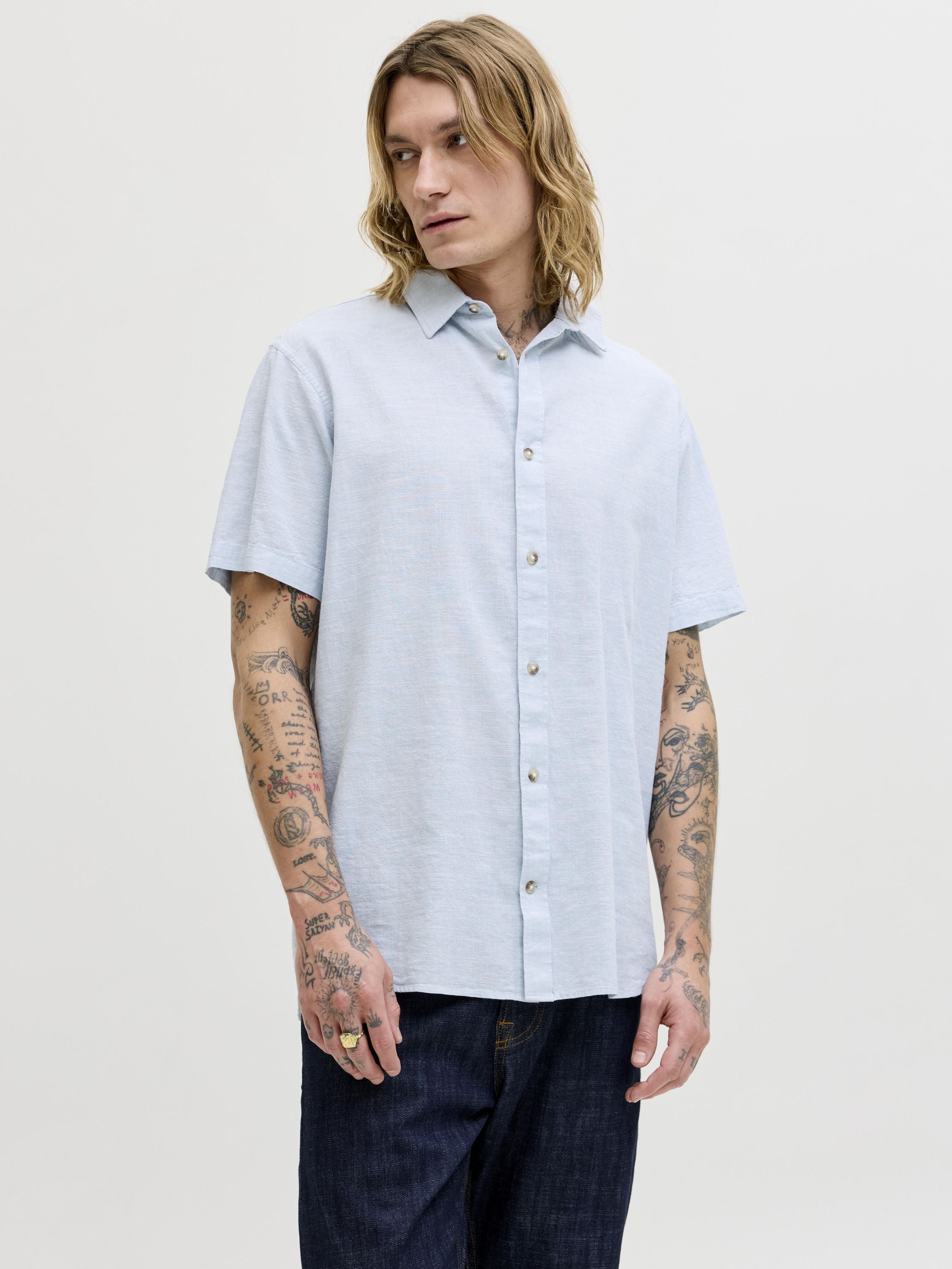 Leinenhemd Regular Fit