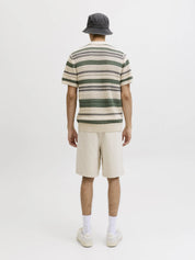 Strickpoloshirt aus Baumwolle