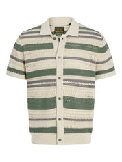 Strickpoloshirt aus Baumwolle