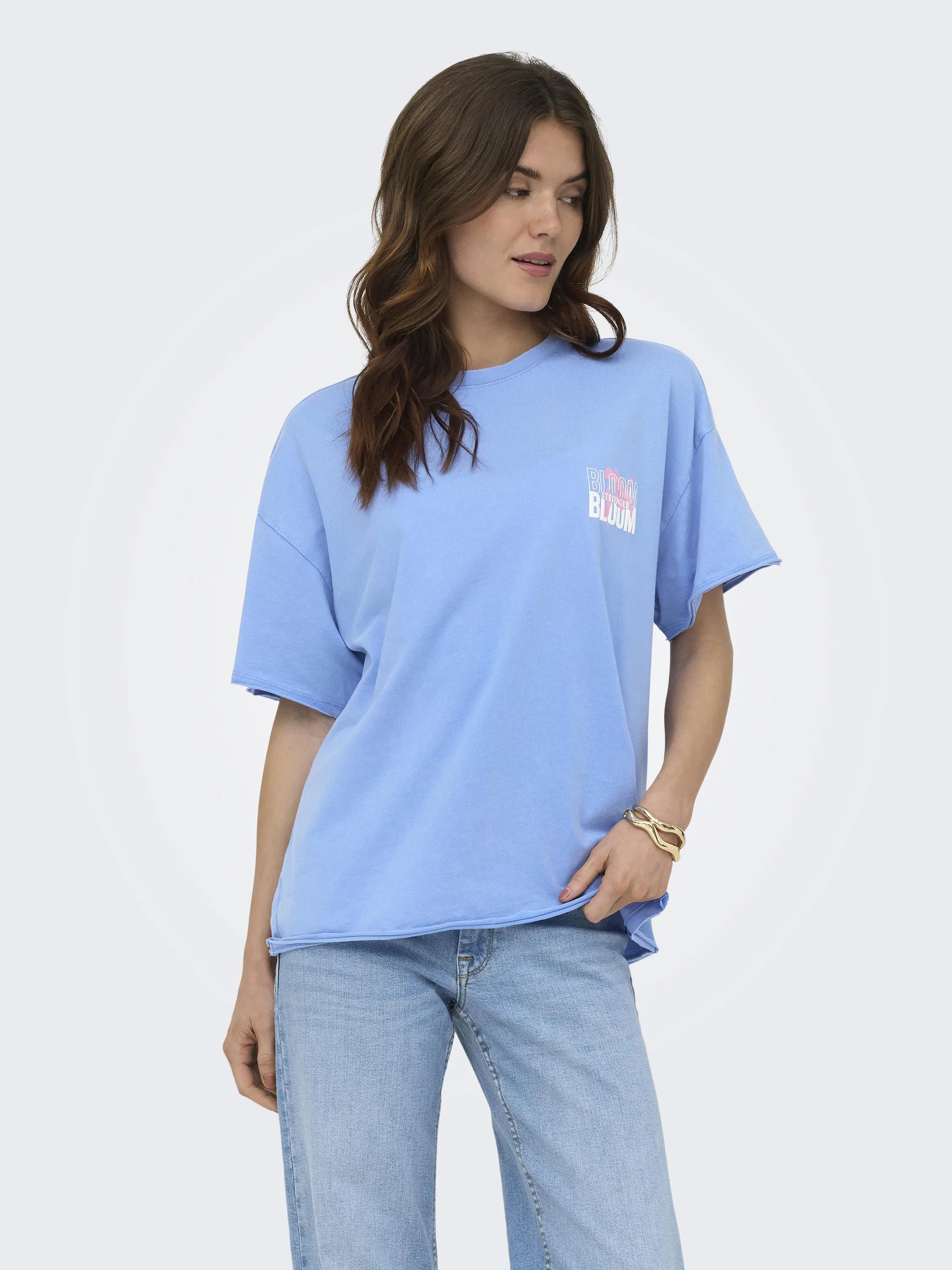 T-Shirt Oversized Fit aus Baumwolle