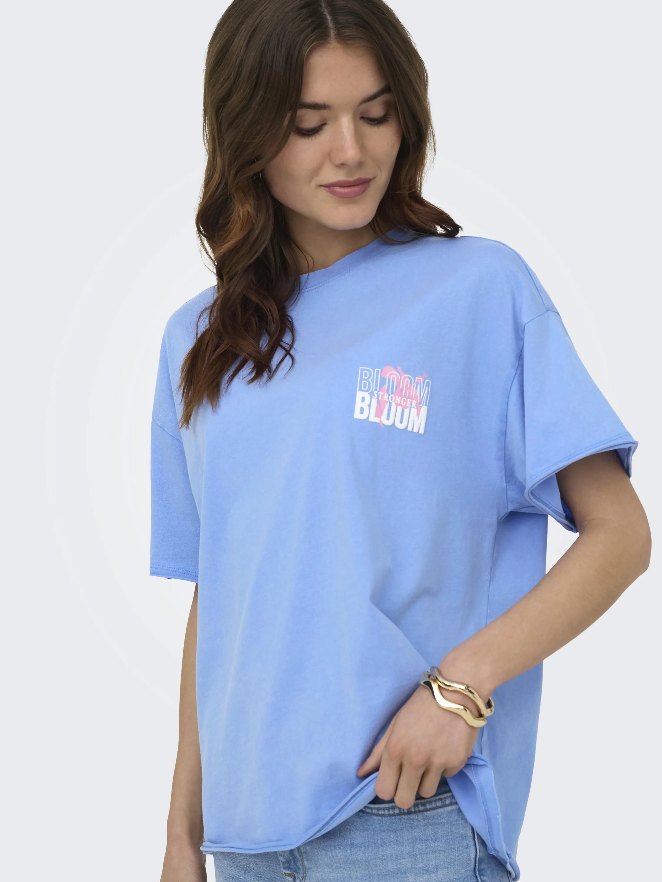 T-Shirt Oversized Fit aus Baumwolle