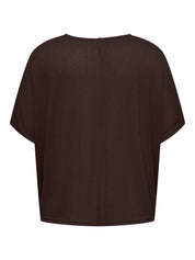 Strick-T-Shirt CARTAMMI aus Viskosemix