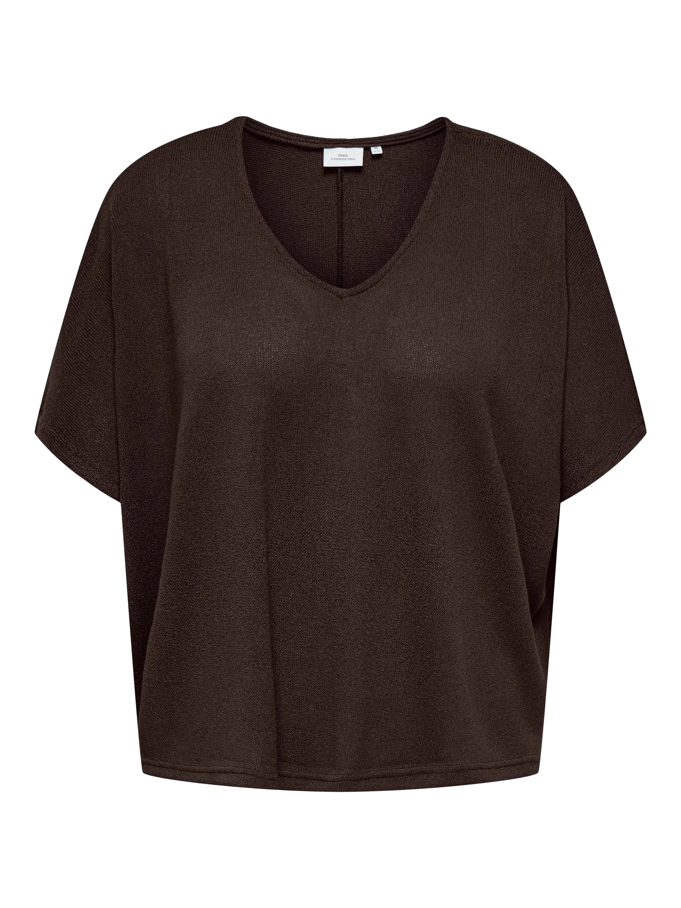 Strick-T-Shirt CARTAMMI aus Viskosemix