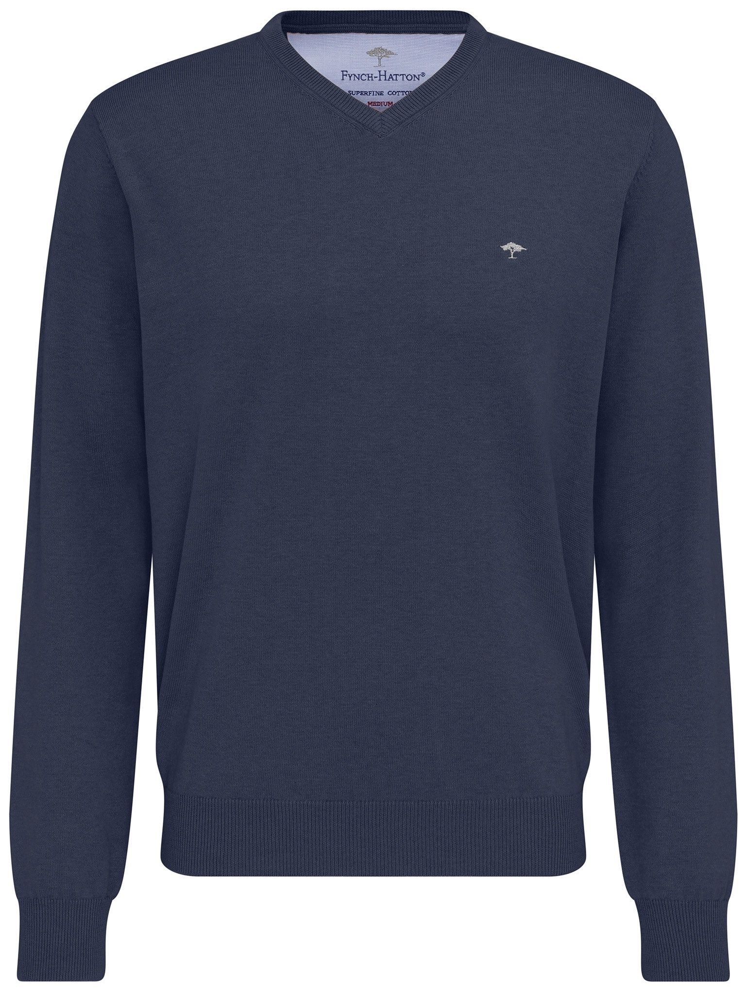 Strickpullover mit V-Ausschnitt