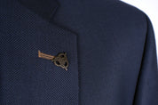 BAUKASTEN-SAKKO, DARK BLUE