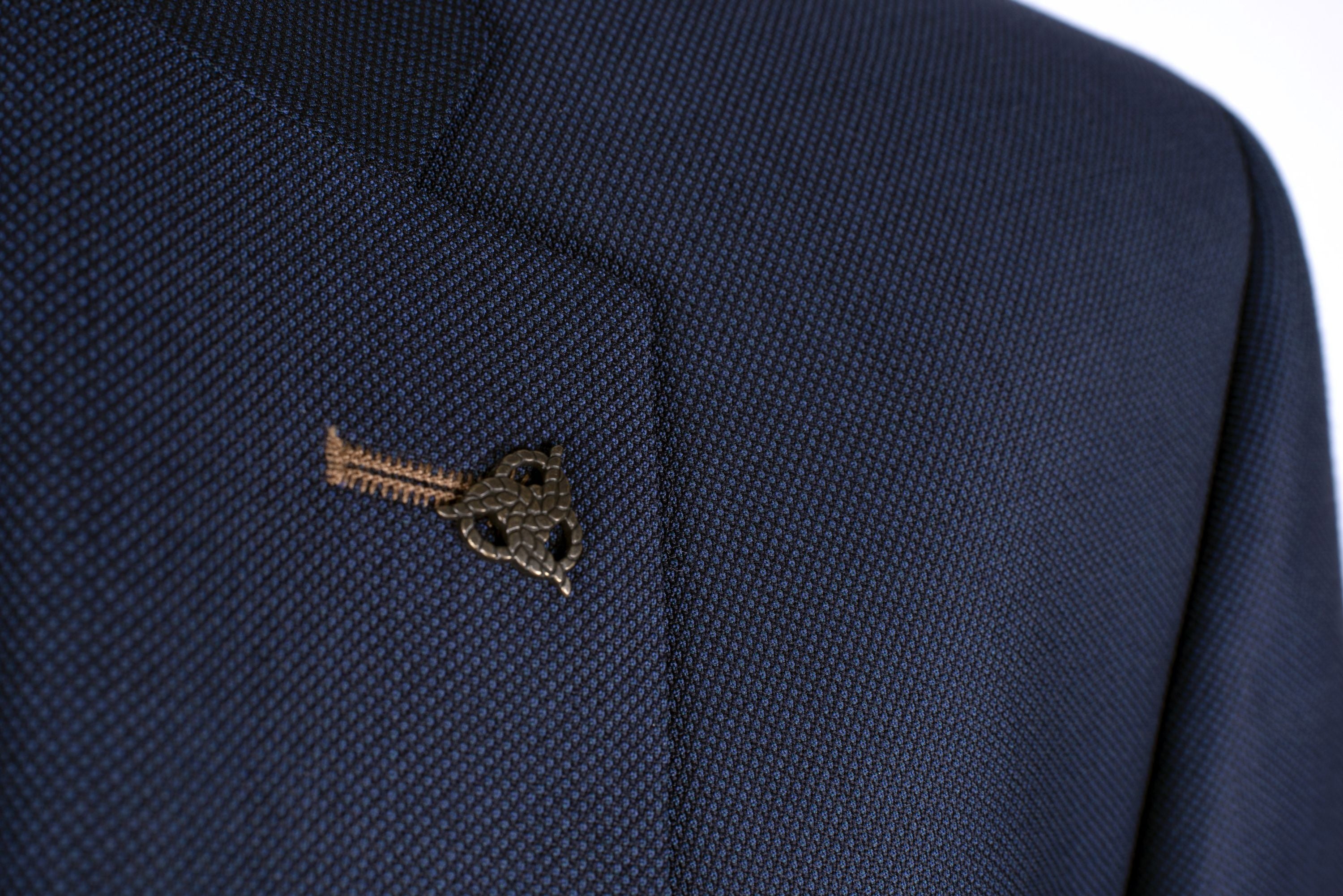 BAUKASTEN-SAKKO, DARK BLUE