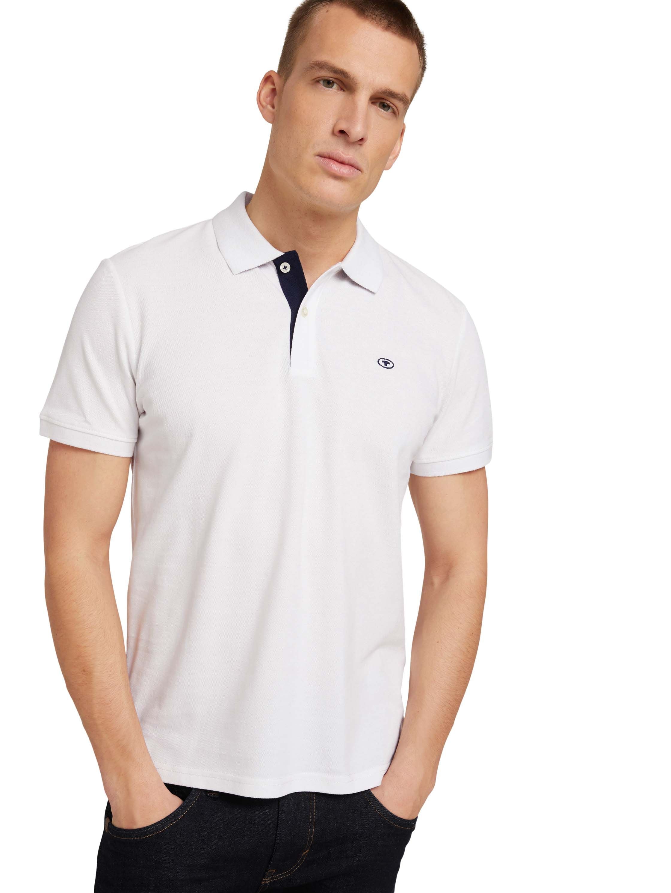 Poloshirt aus Baumwollpiqué