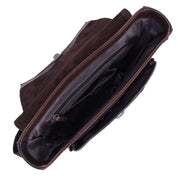 Schultertasche aus Leder