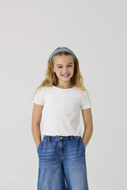 Geripptes T-Shirt