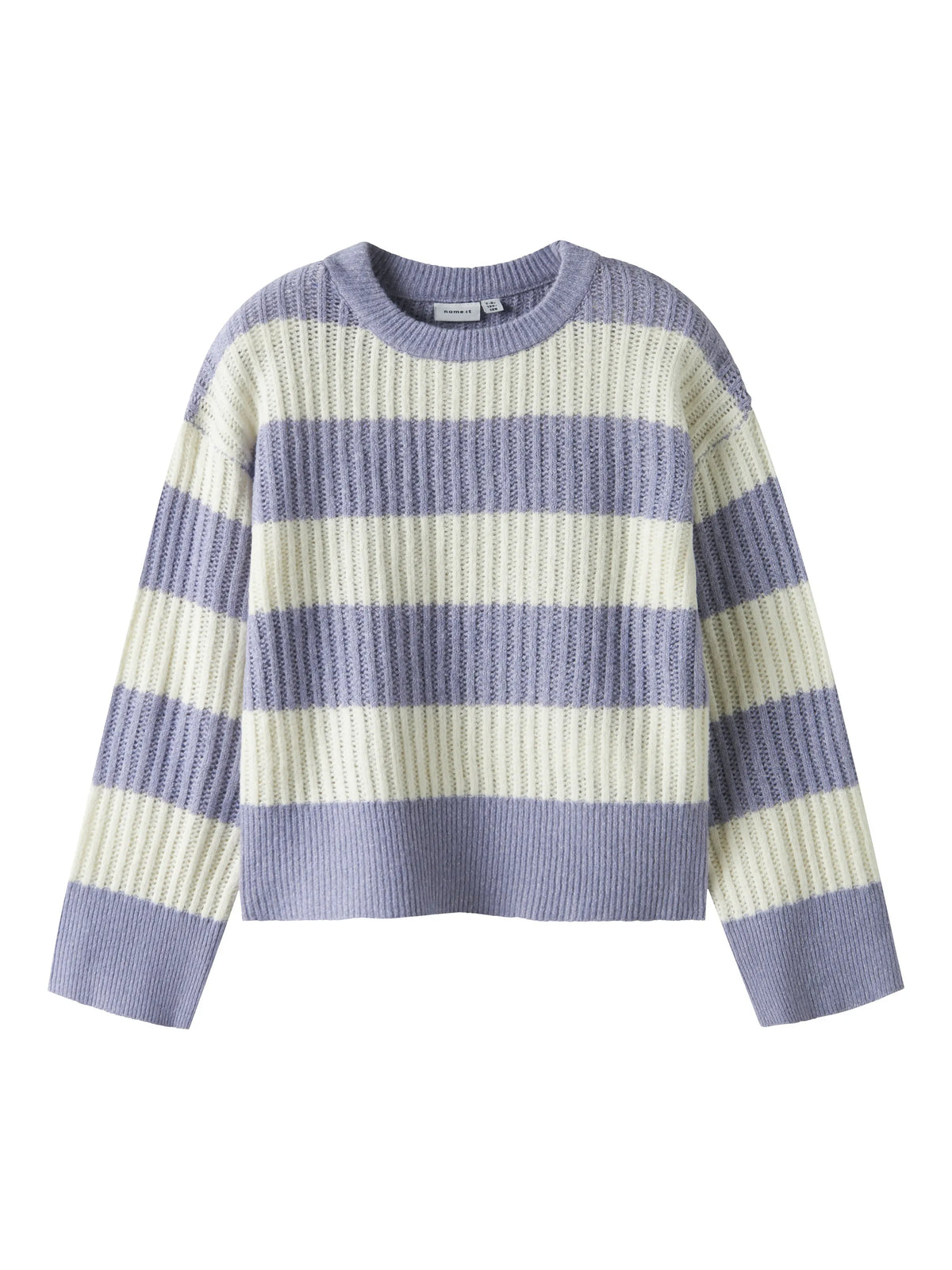 Strickpullover gestreift