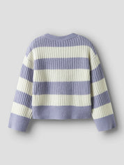 Strickpullover gestreift