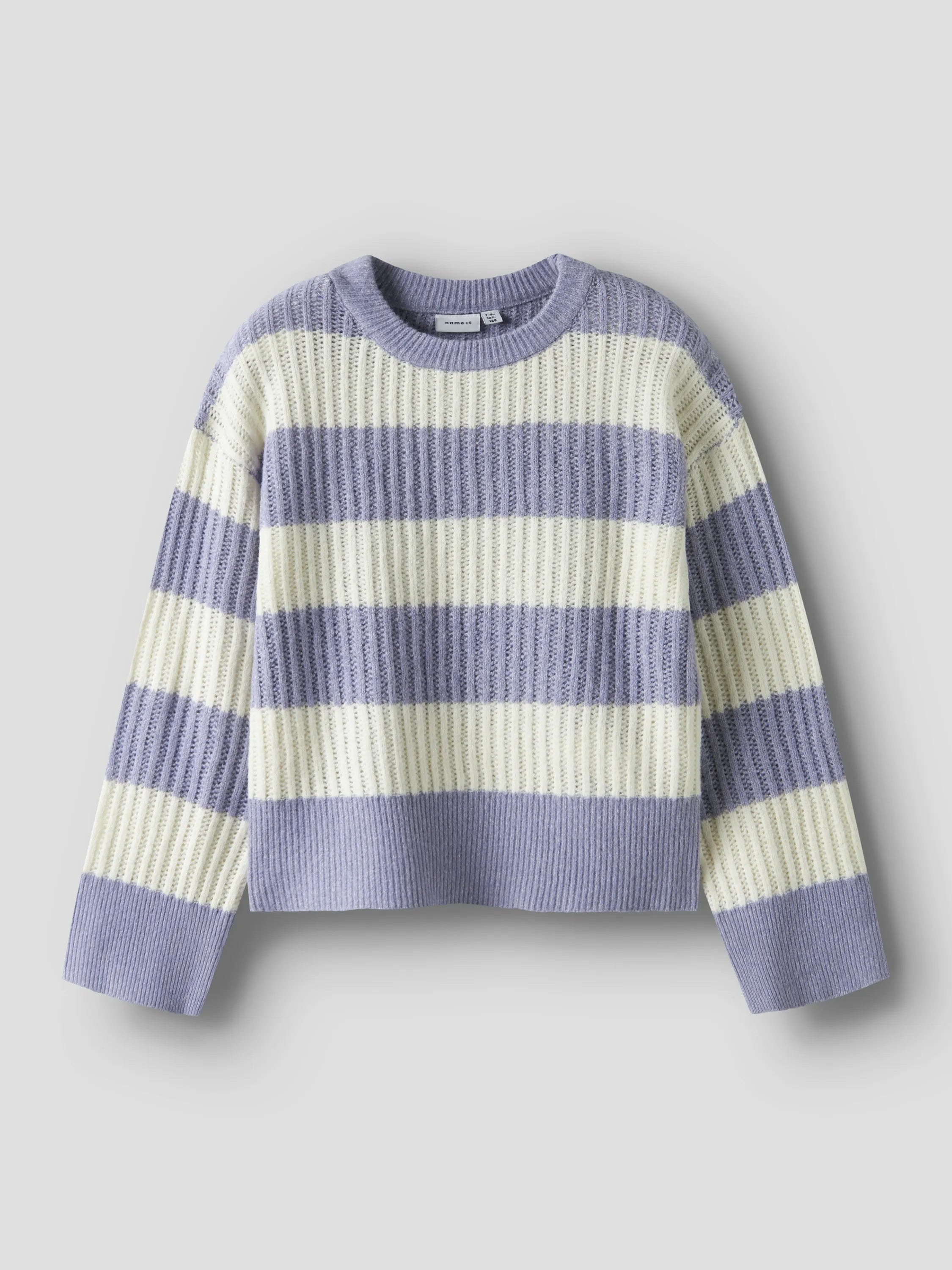 Strickpullover gestreift