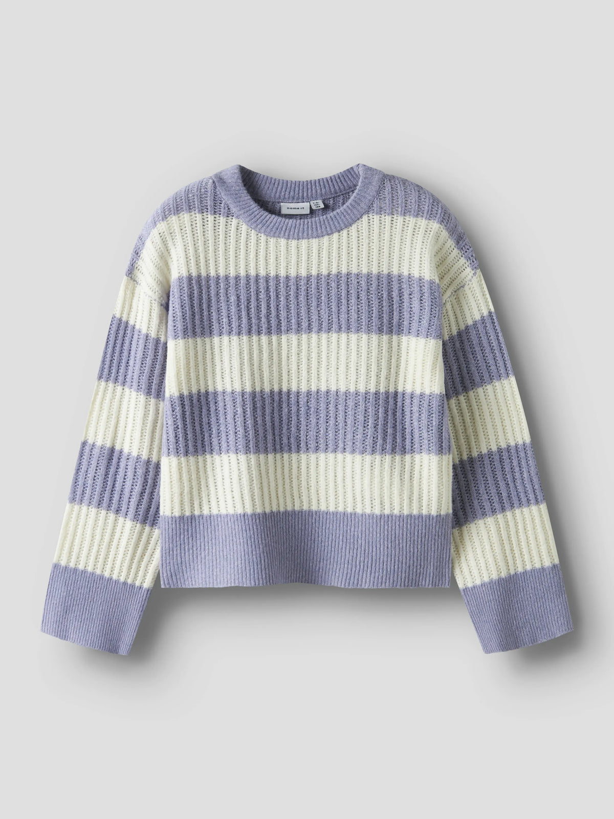 Strickpullover gestreift