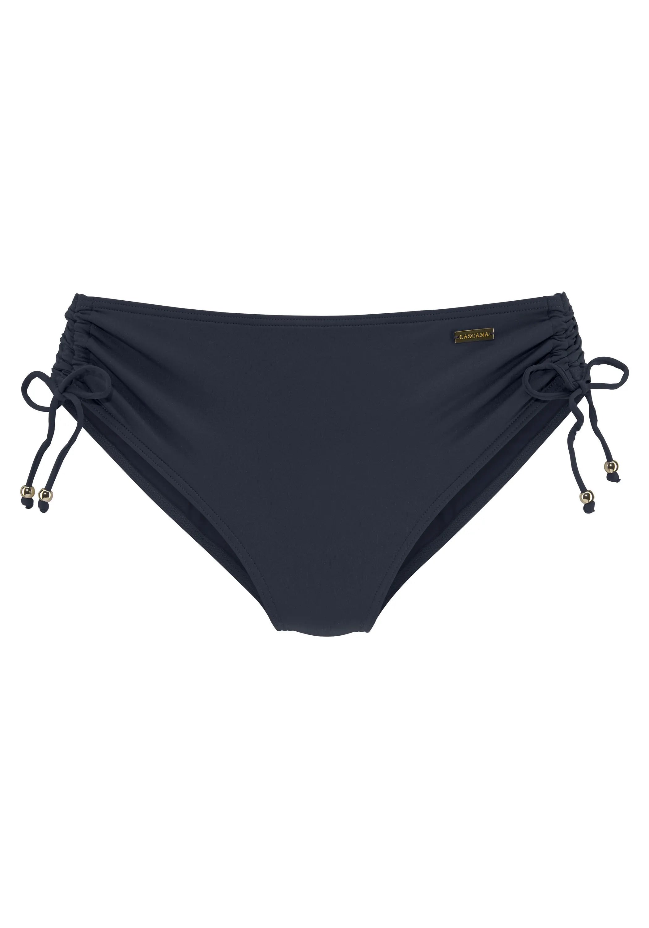 Bikini-Slip mit Raffung
