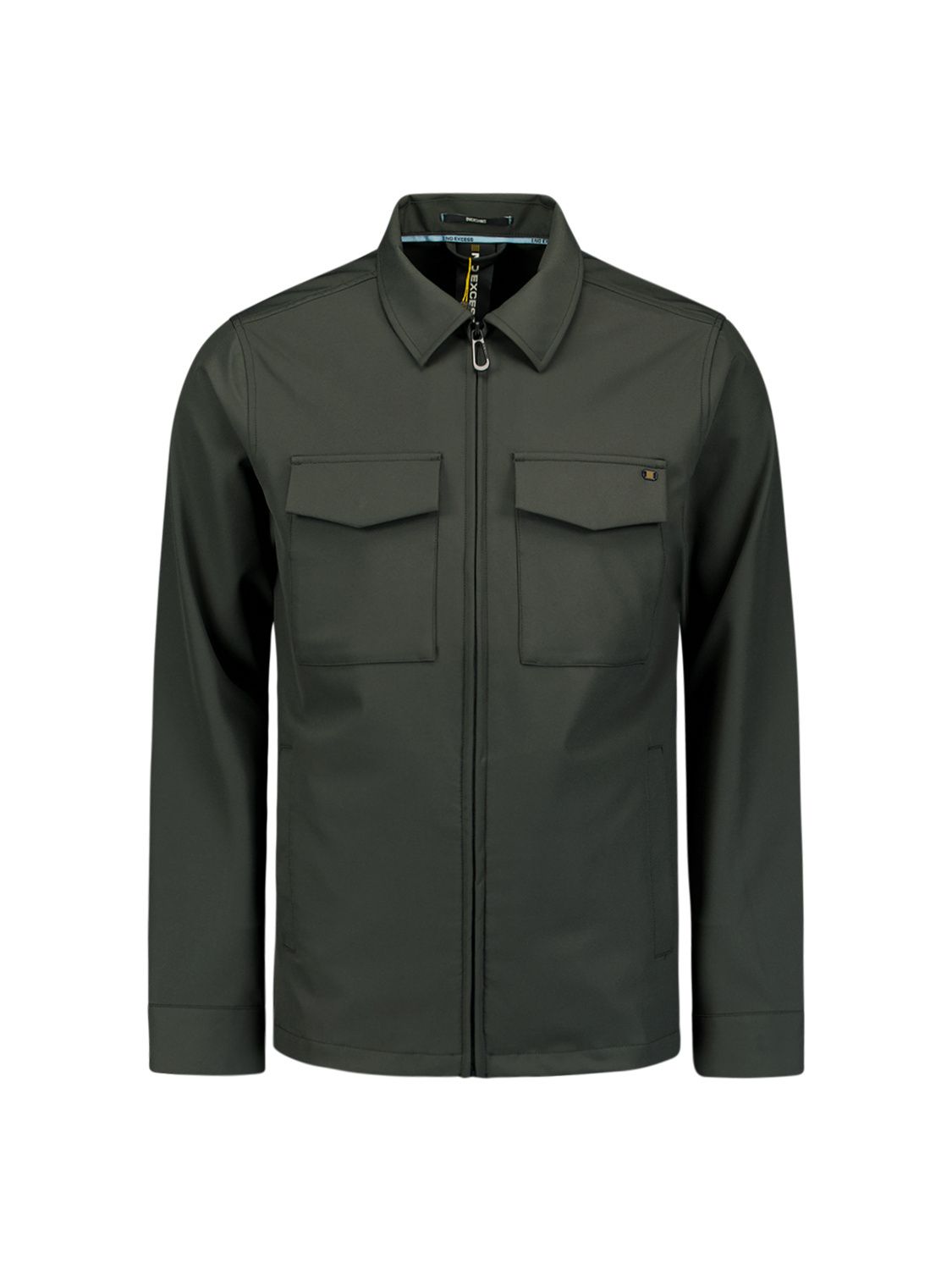Overshirt mit aufgesetzten Taschen