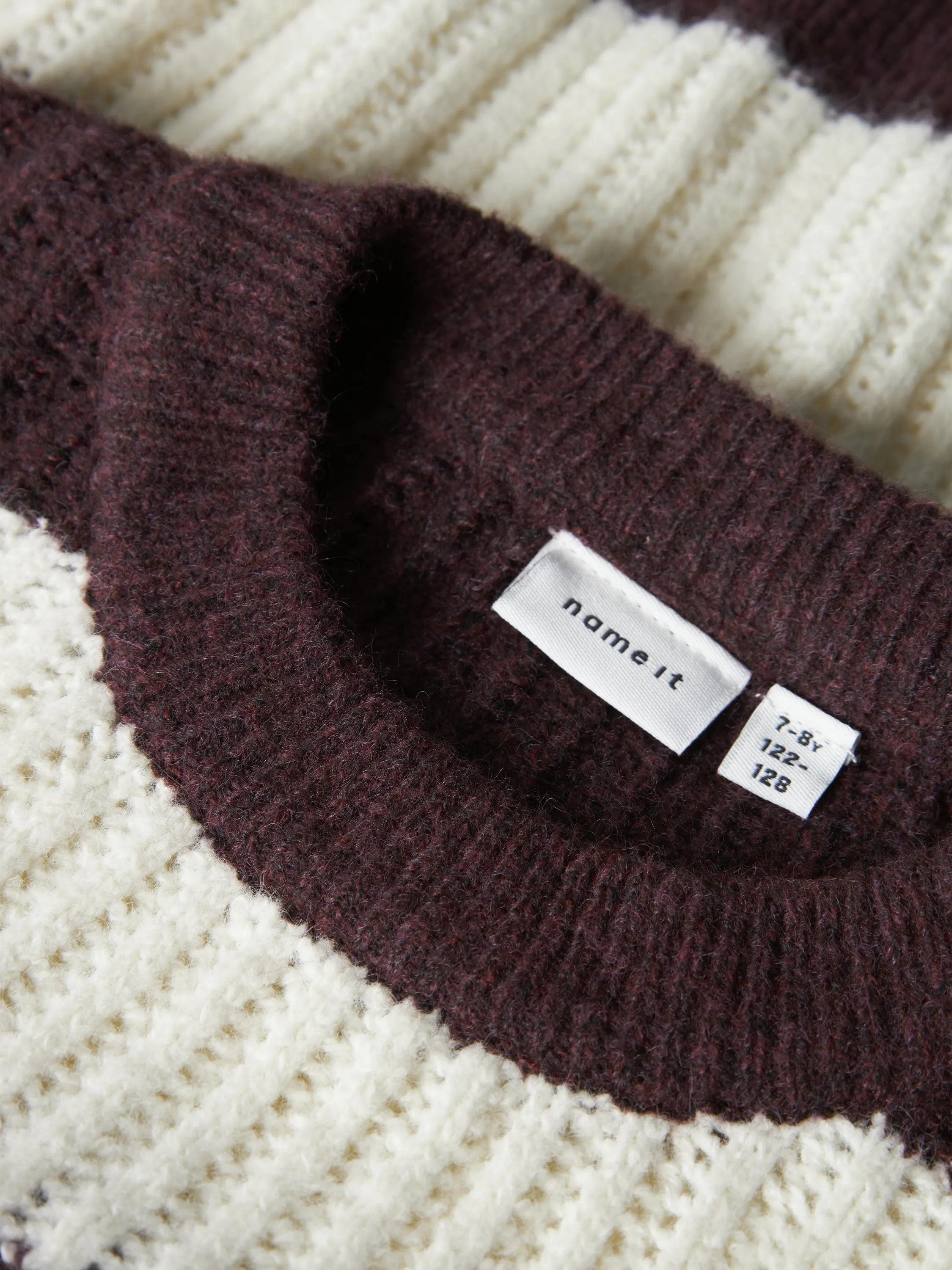 Strickpullover gestreift