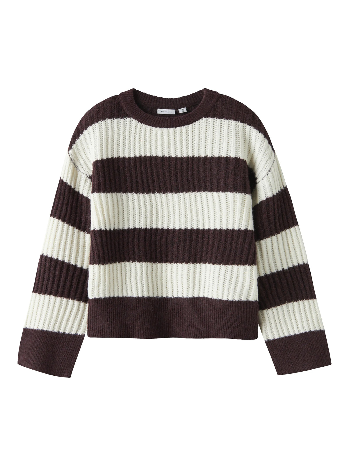 Strickpullover gestreift