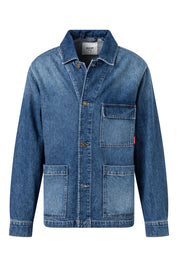 Jeansjacke aus Baumwolle