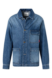 Jeansjacke aus Baumwolle
