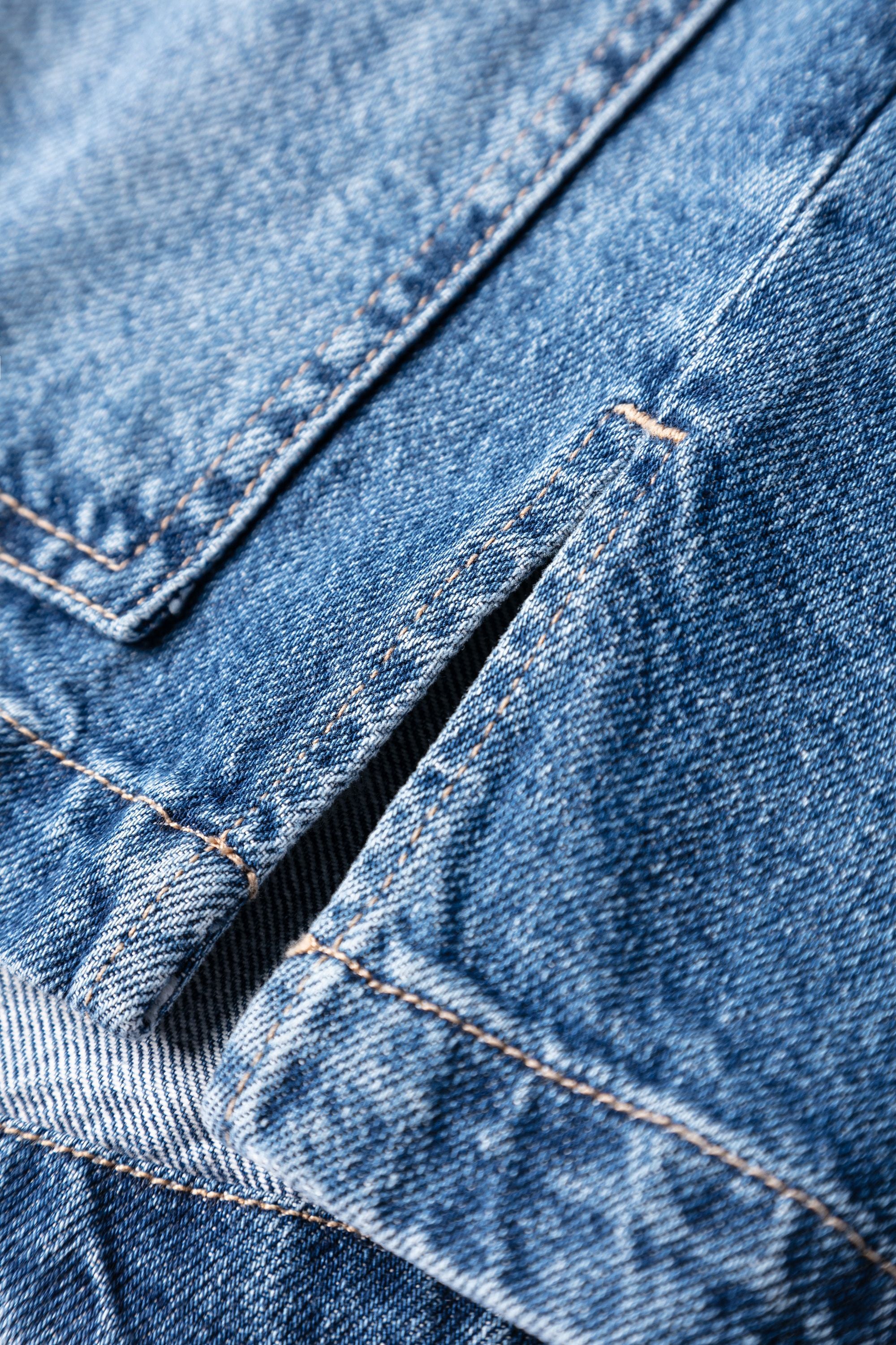 Jeansjacke aus Baumwolle