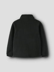 Übergangsjacke Teddy-Optik Stehkragen