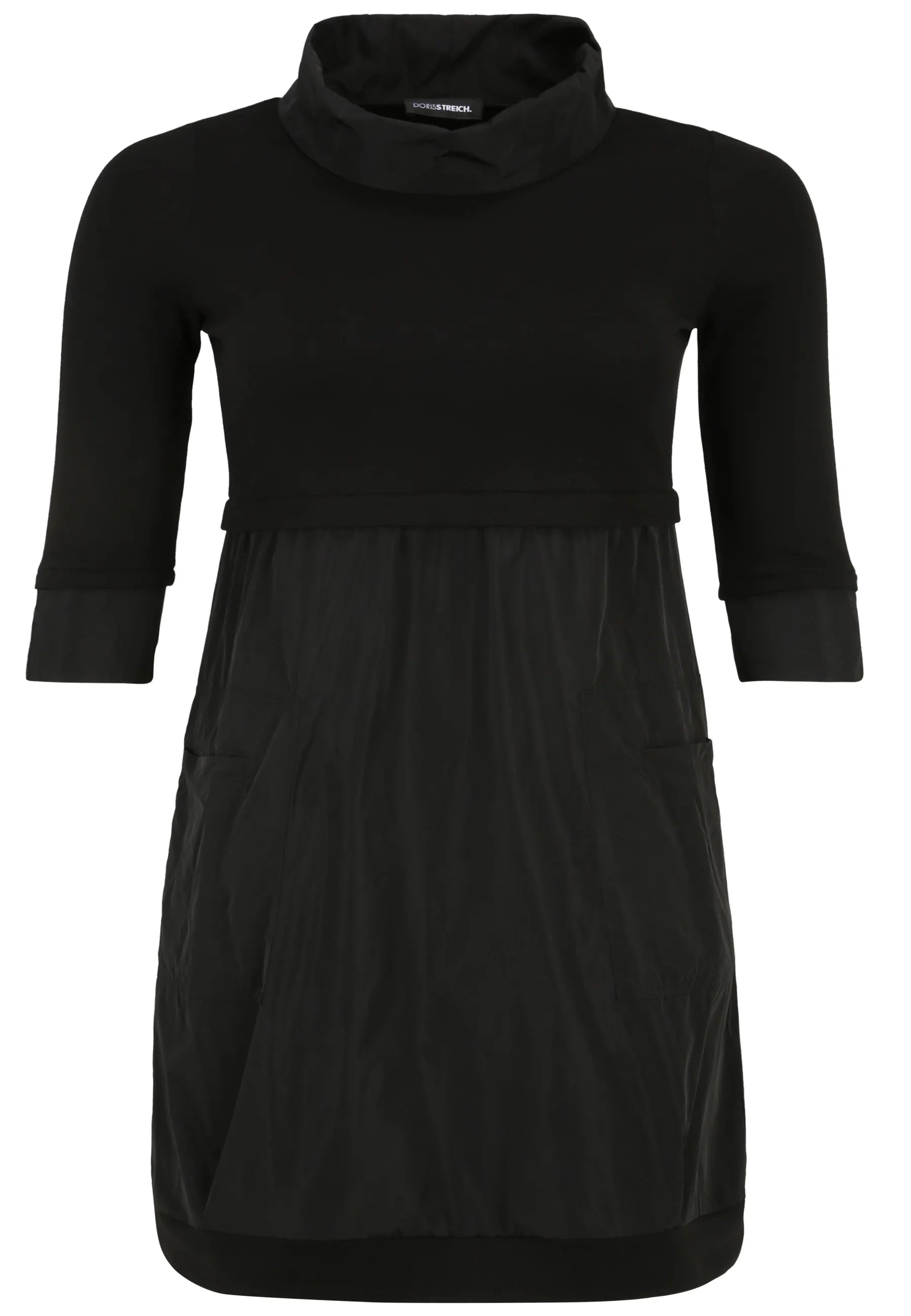 Longshirt mit Nylon-Einsätzen