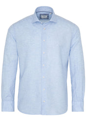 Hemd Modern Fit aus Leinenmix