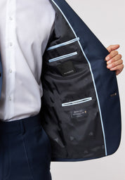 BAUKASTEN-SAKKO, DARK BLUE