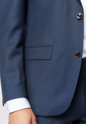 BAUKASTEN-SAKKO, DARK BLUE