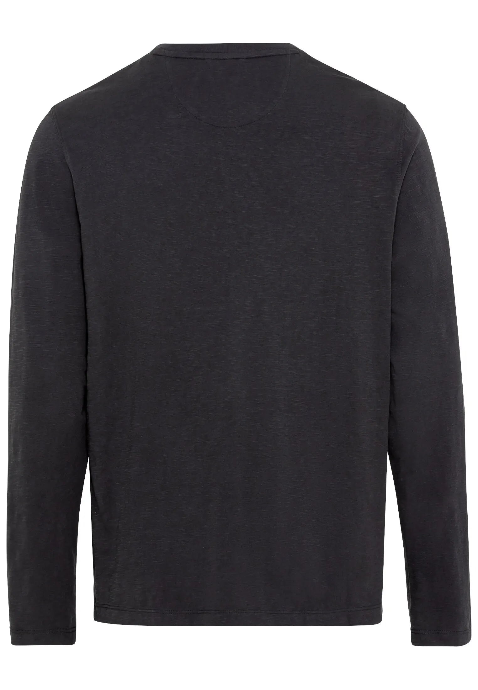 Langarmshirt mit Henleykragen