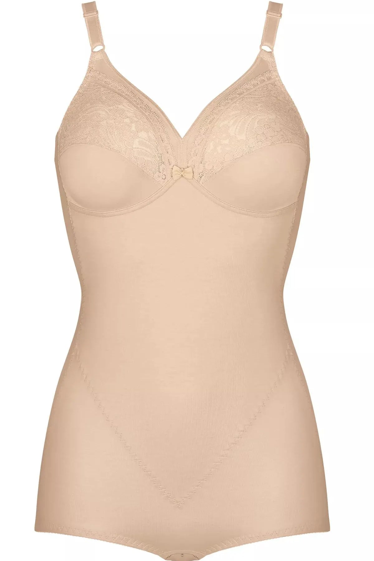 Formfit-Body mit Spitzendetails