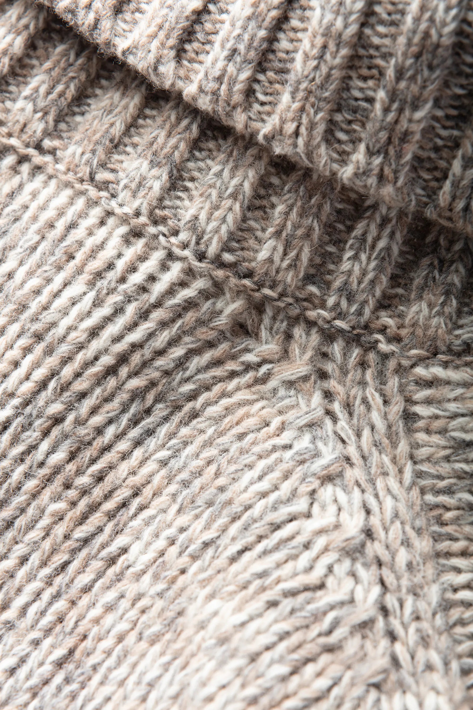 Strickpullover aus Wollmix