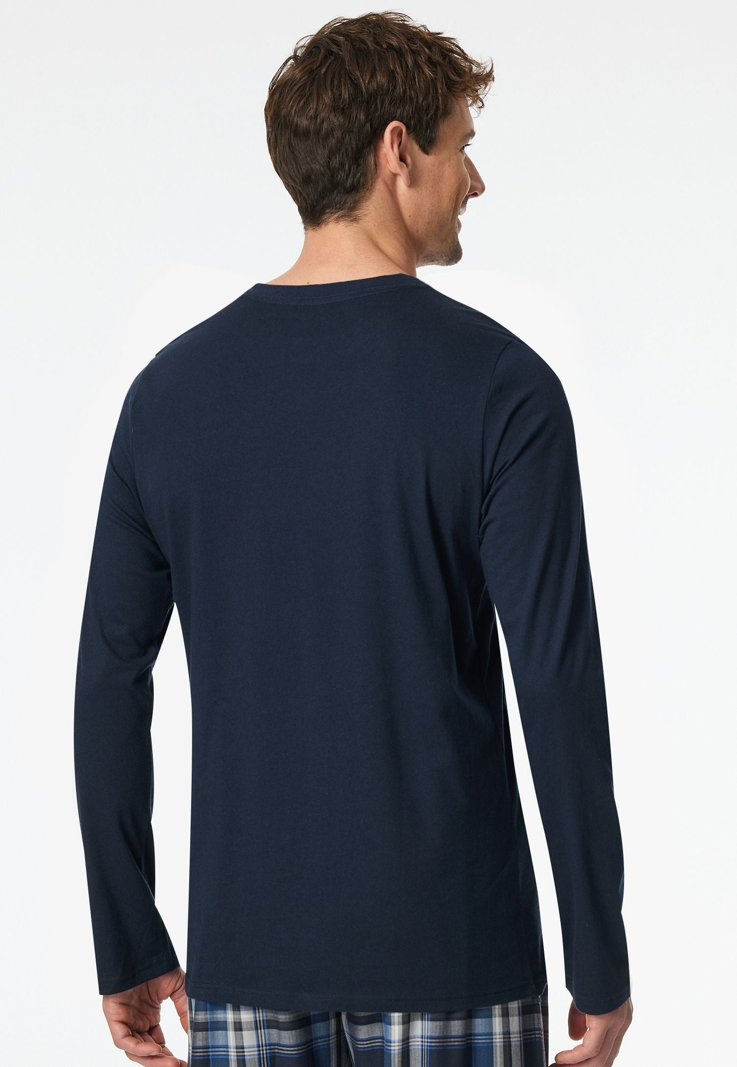 Langarmshirt aus Baumwolle