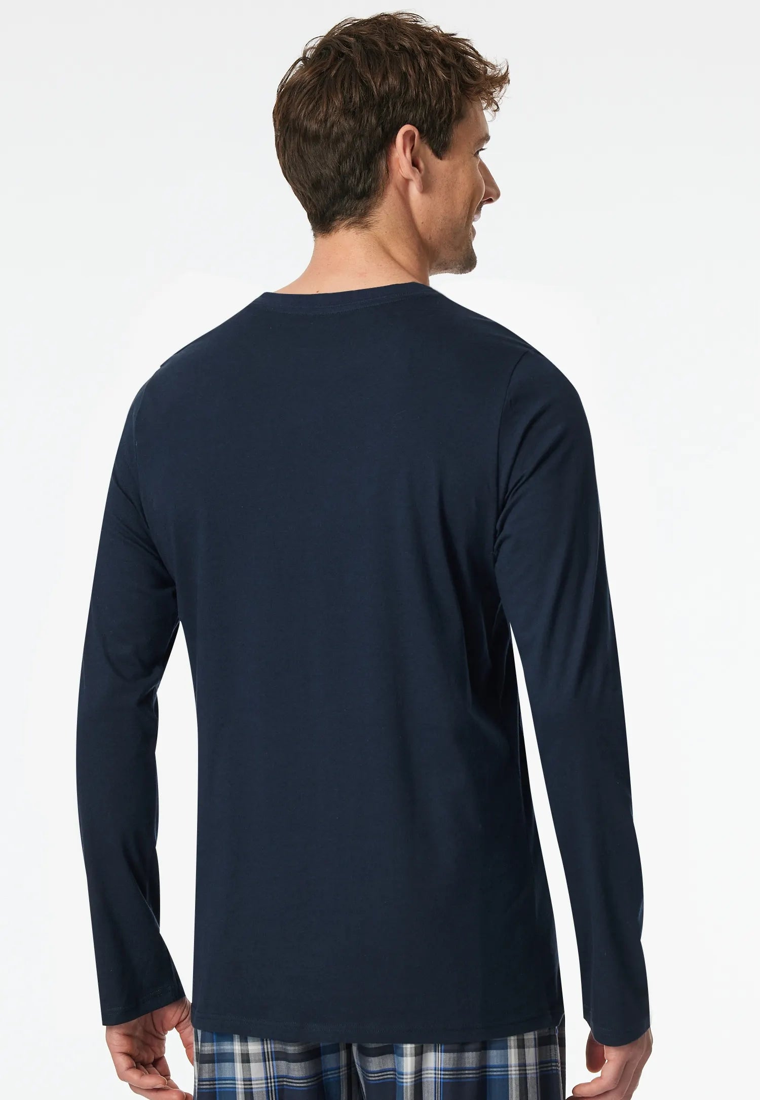Langarmshirt aus Baumwolle